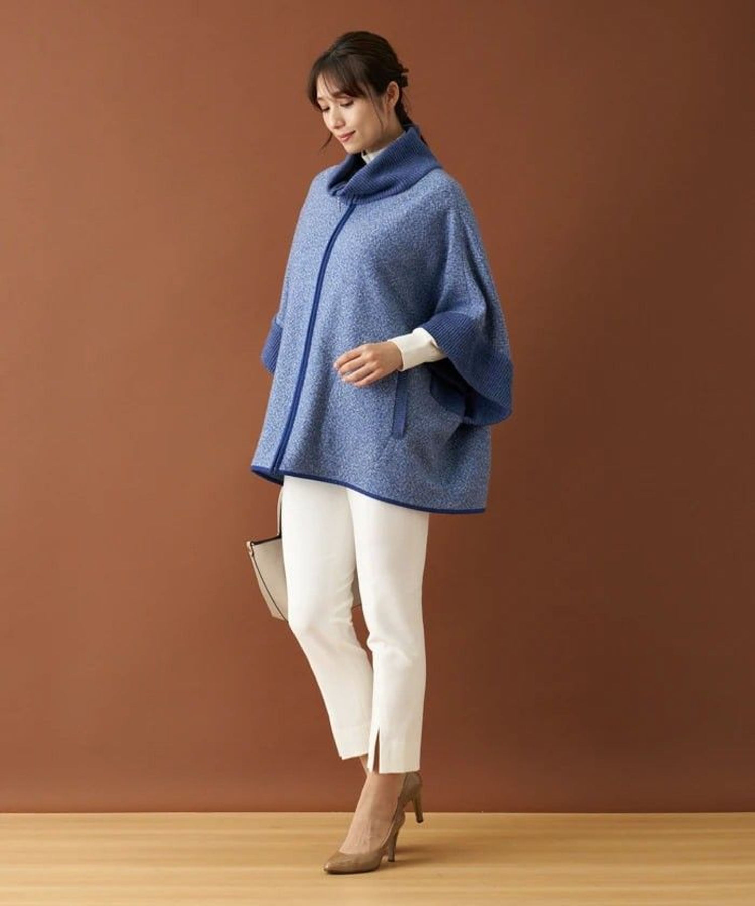 ジップニットポンチョ|レリアン | レリアン公式オンラインストア