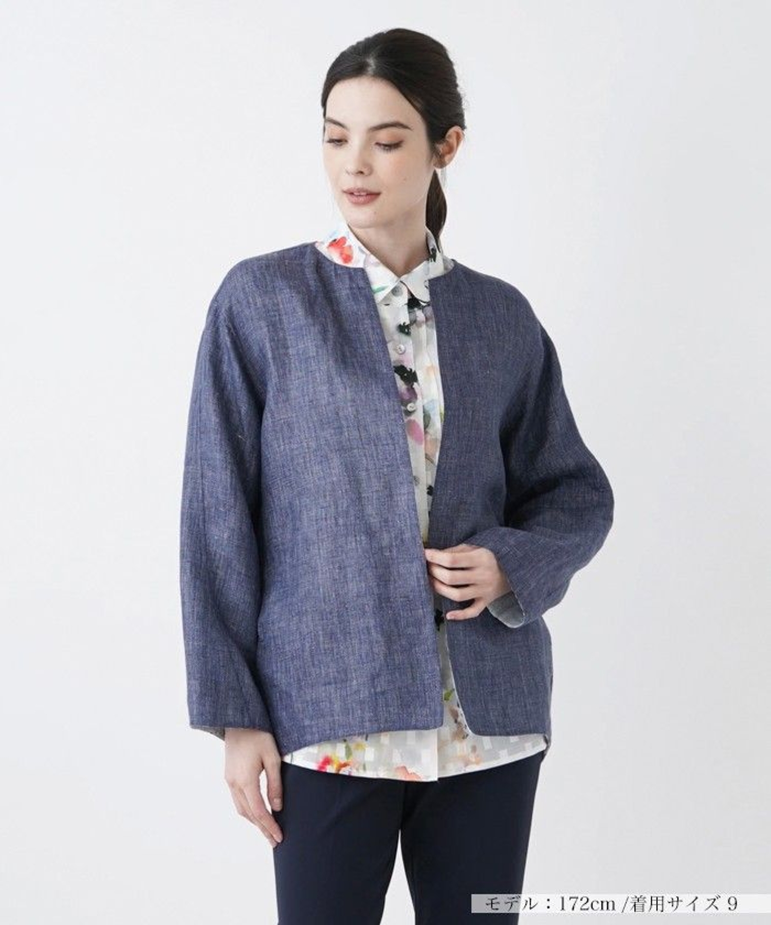 ノーカラージャケット|レリアン | レリアン公式オンラインストア