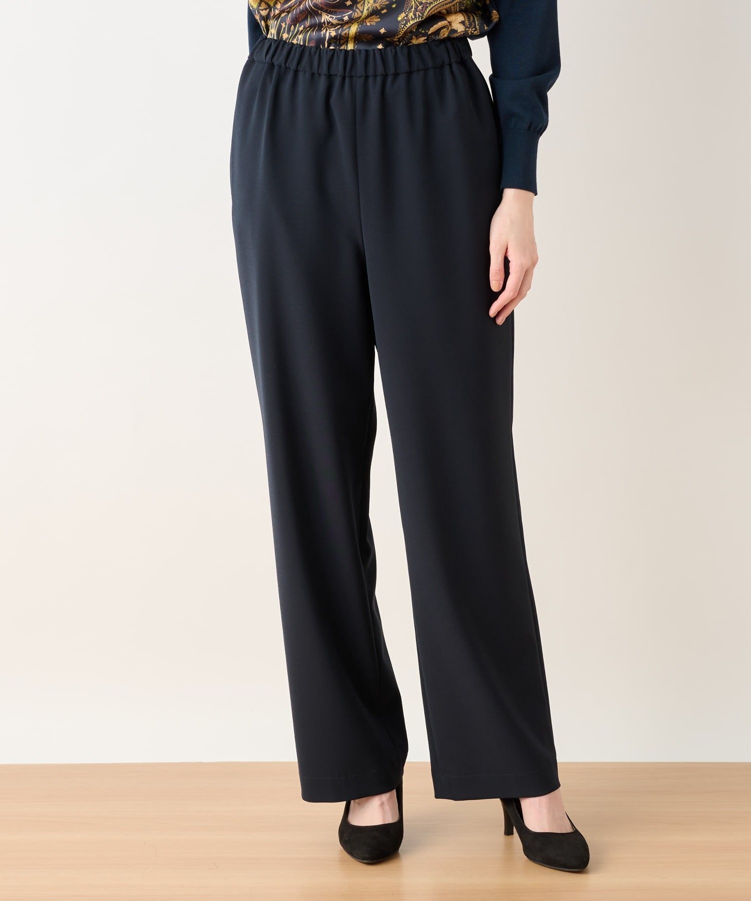 洗えるセミワイドパンツ|レリアン | レリアン公式オンラインストア