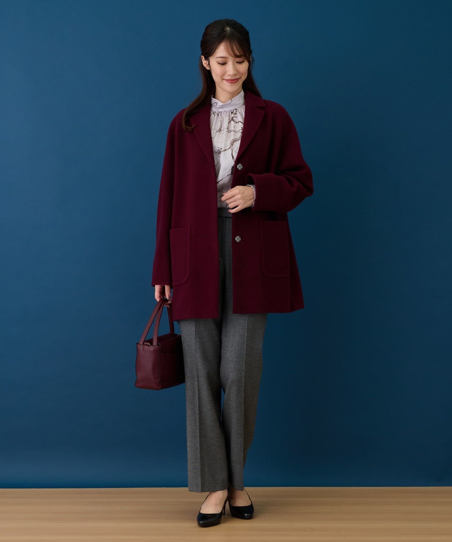 テーラードカラーコート|レリアン | レリアン公式オンラインストア