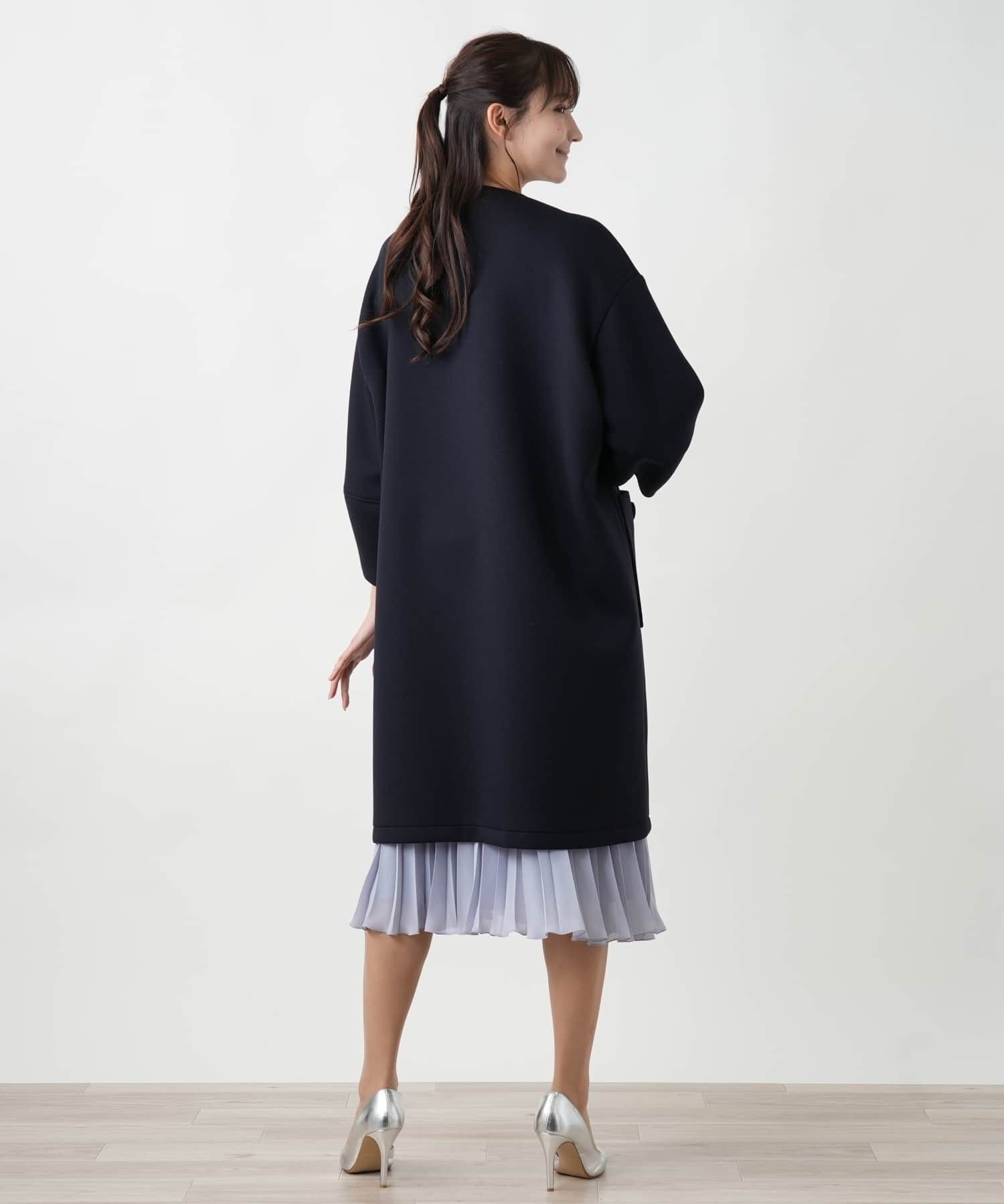 店舗人気】ノーカラーロングコ－ト【NEMIKA】|レリアン プラスハウス