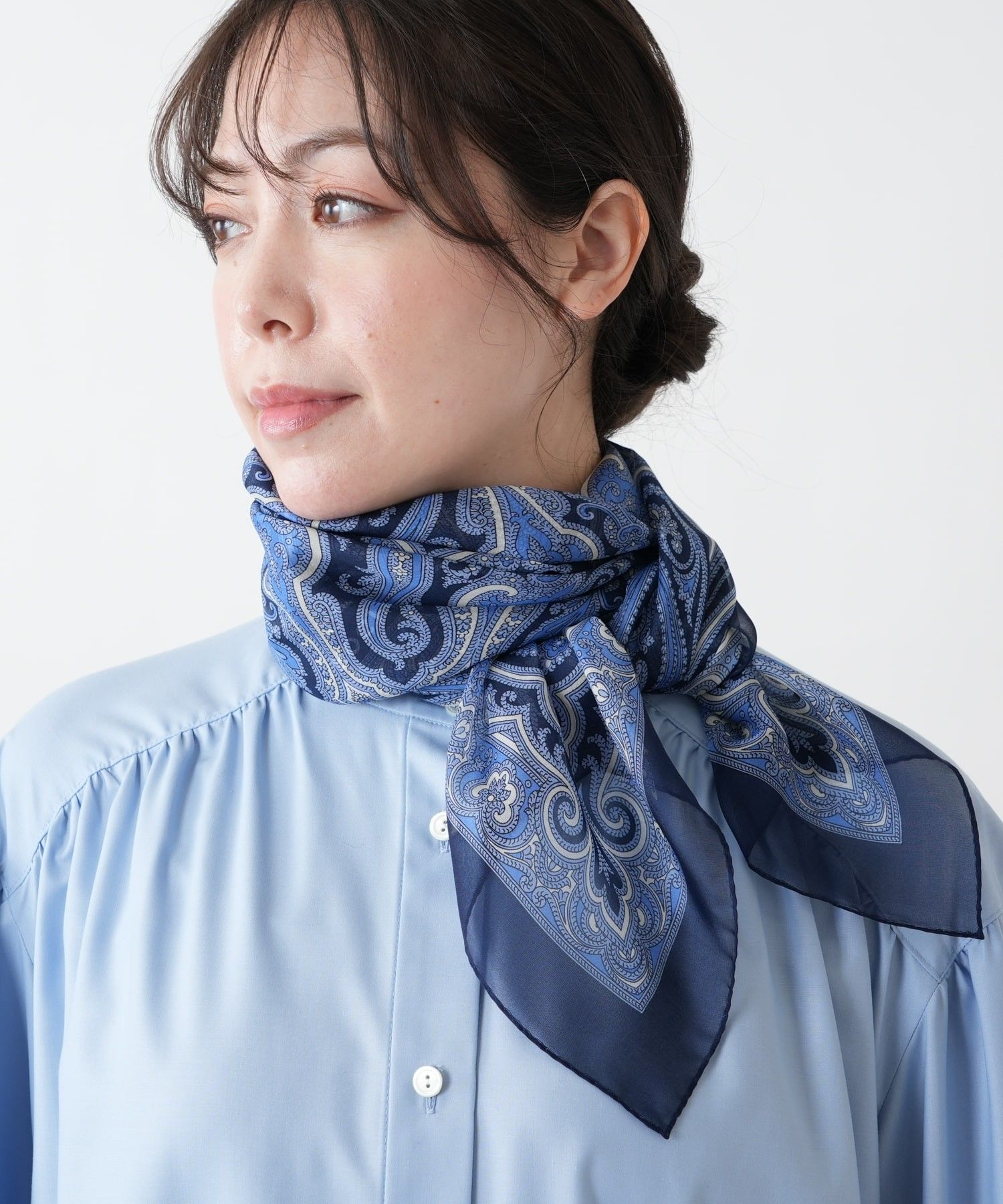 店舗人気】ペイズリー柄スカーフ|レリアン プラスハウス | レリアン