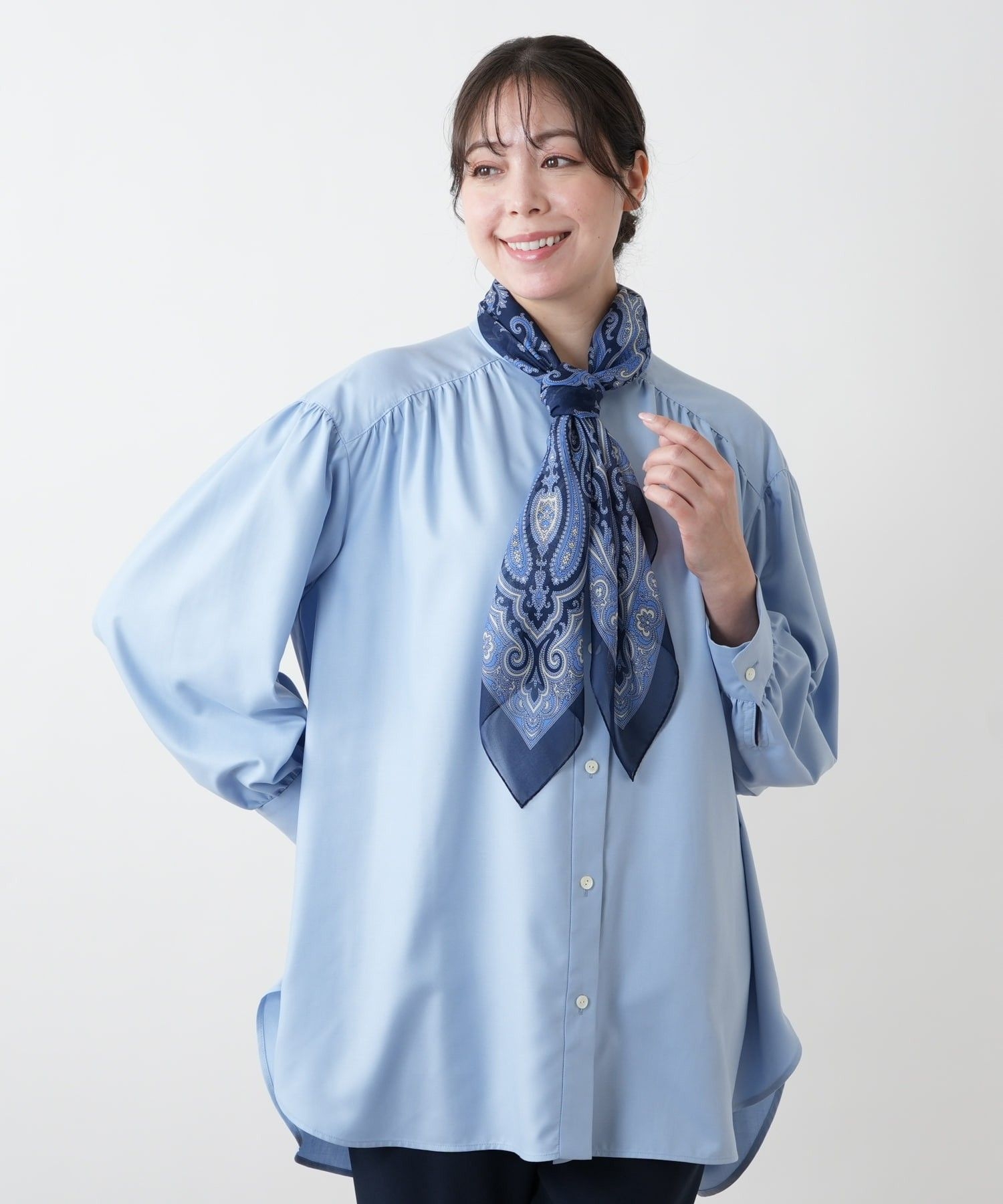 店舗人気】ペイズリー柄スカーフ|レリアン プラスハウス | レリアン