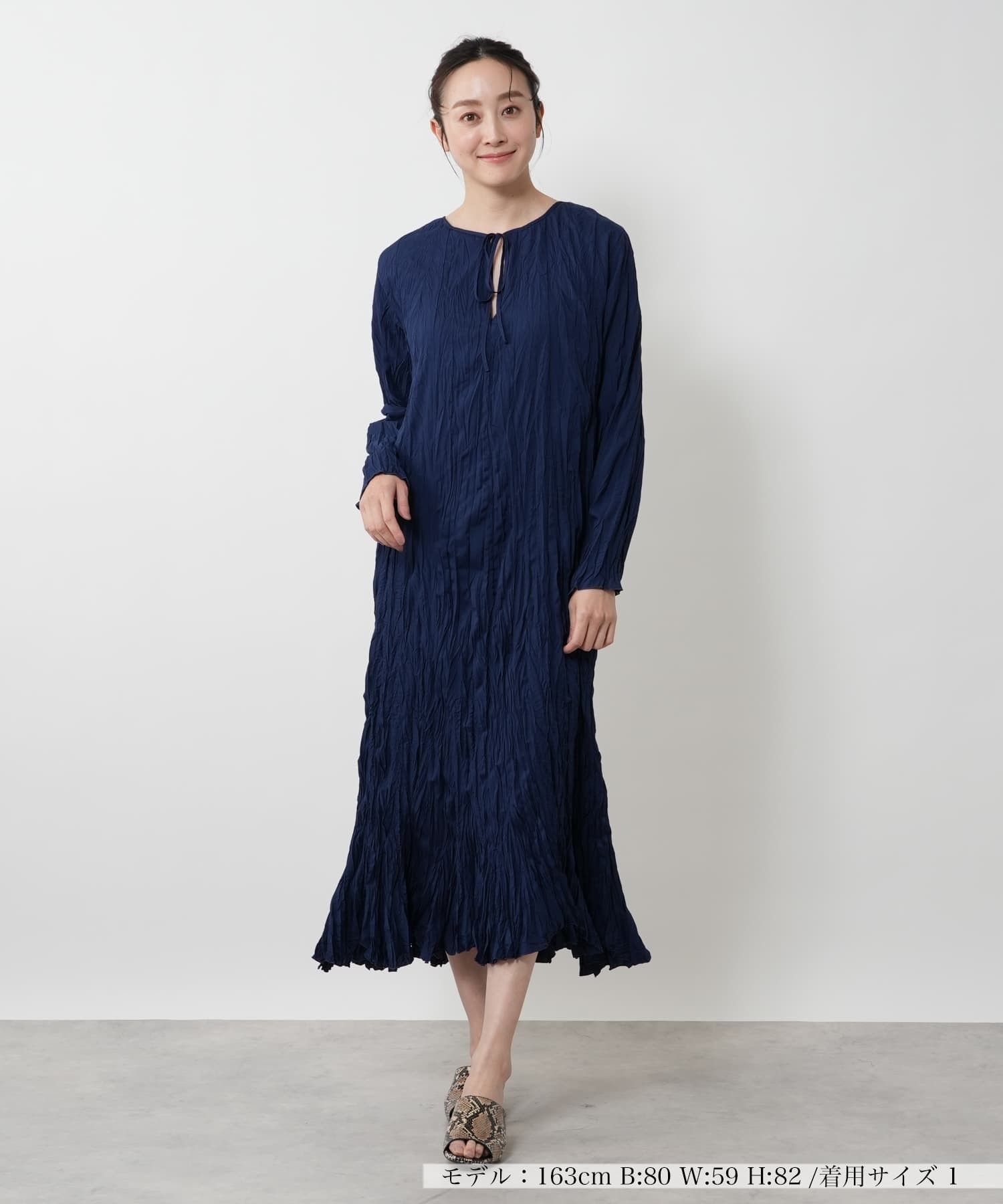 シワ加工2WAYワンピース【torrazzo donna】|ネミカ | レリアン公式