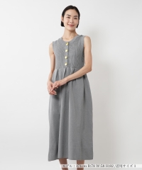 新品タグ付き】Theory ノースリーブワンピース グレー 9号 Theory