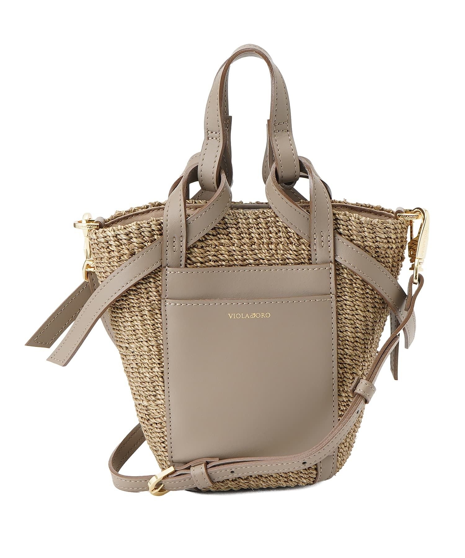 レザーポケットミニトートバッグ【VIOLAd'ORO】|ネミカ | レリアン公式