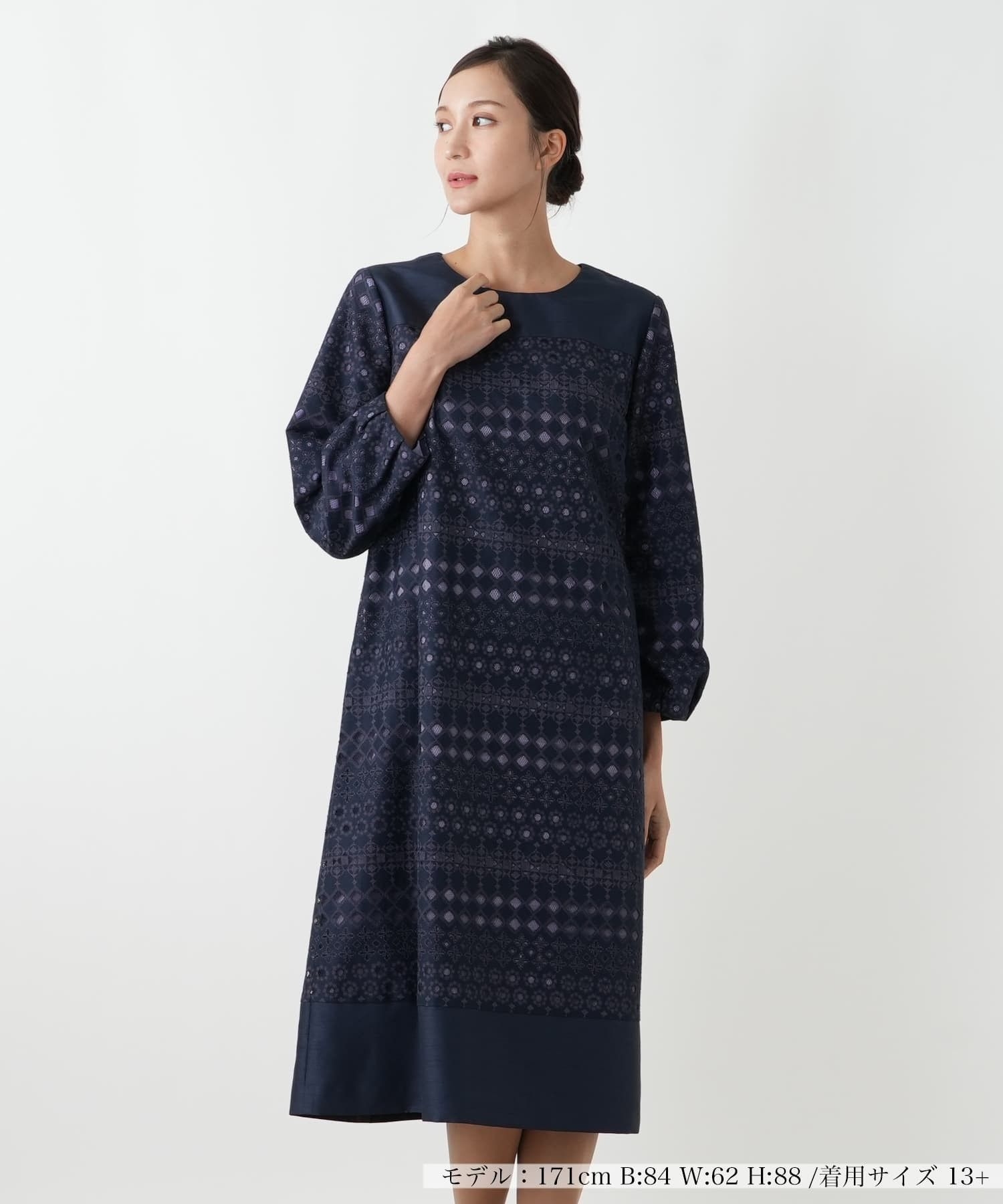 ワンピース【Leilian WHITE LABEL】【セレモニー】|レリアン プラス