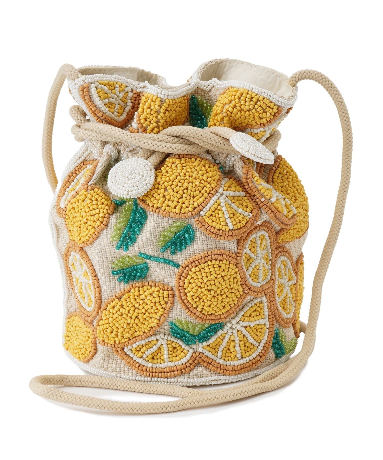 フルーツモチーフビーズ巾着バッグ【MARCHER】|ネミカ | レリアン公式