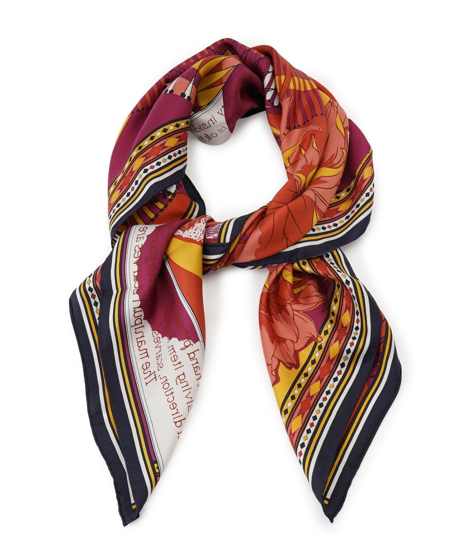 プリントスカーフ【manipuri】|ネミカ | レリアン公式オンラインストア