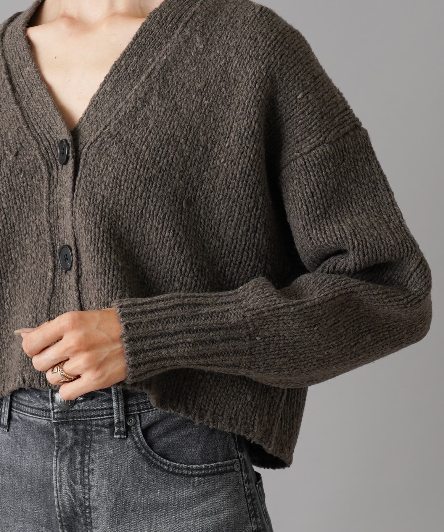 Vネックニットカーディガン【TICCA】|ネミカ | レリアン公式オンライン