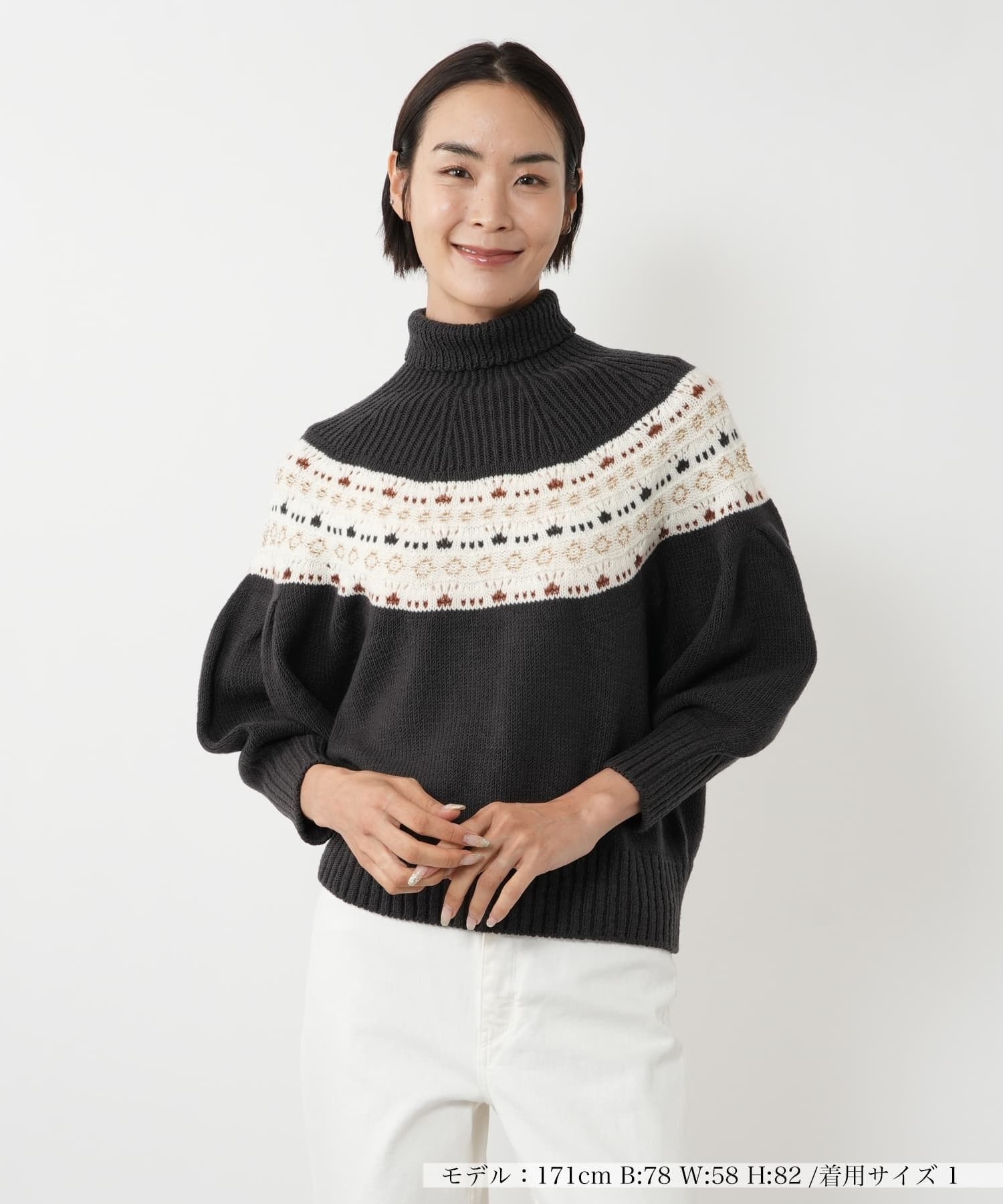 ノルディック柄ニット【SUPPORT SURFACE】|ネミカ | レリアン公式