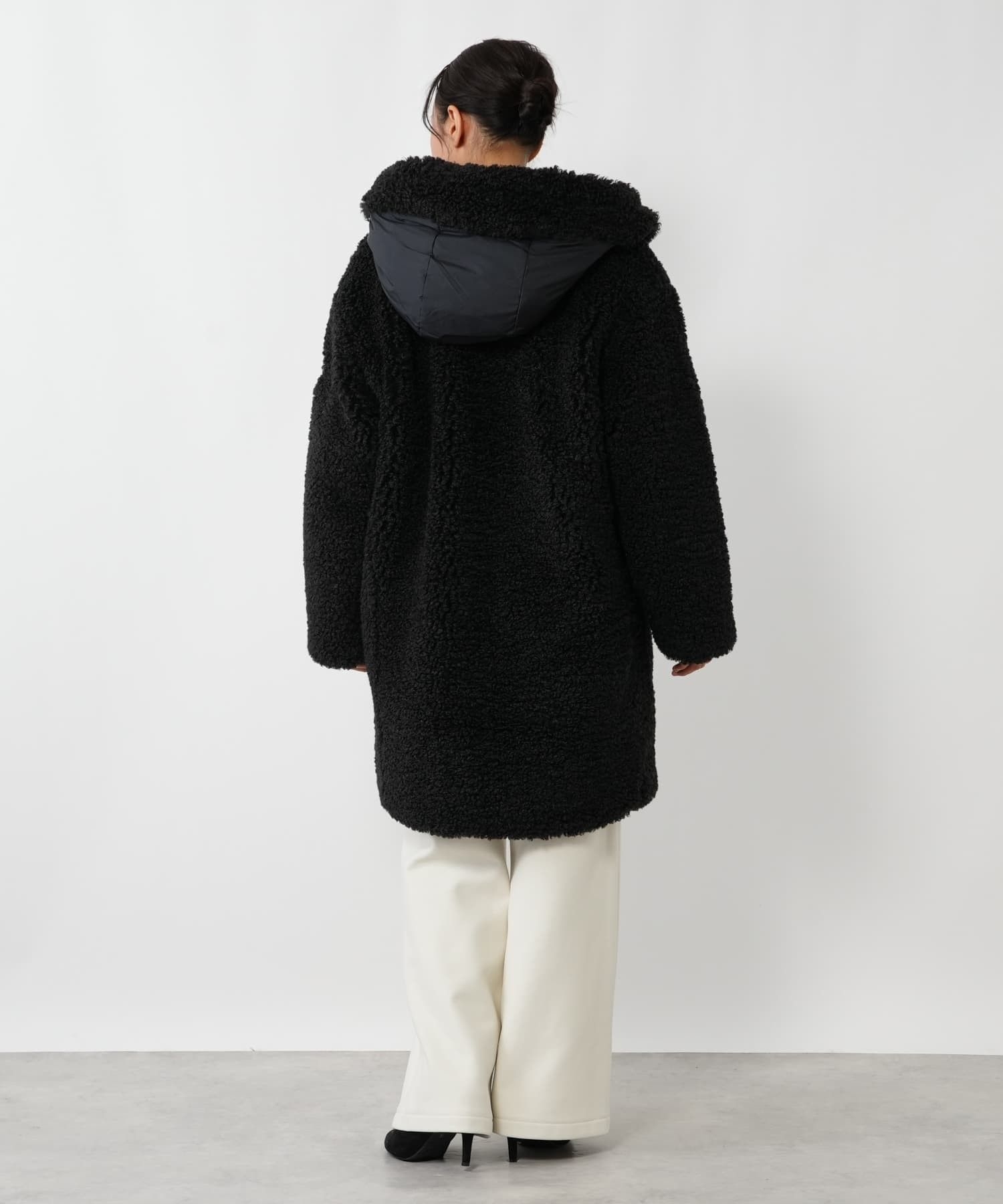 フーデッドボアコート【SAVE THE DUCK】|ネミカ | レリアン公式