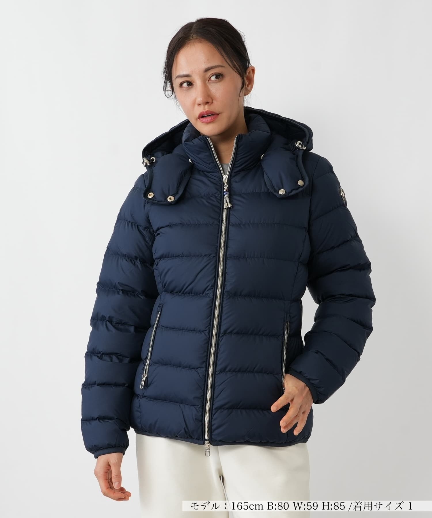 フーデッドダウンジャケット【CAPE HORN】|ネミカ | レリアン公式