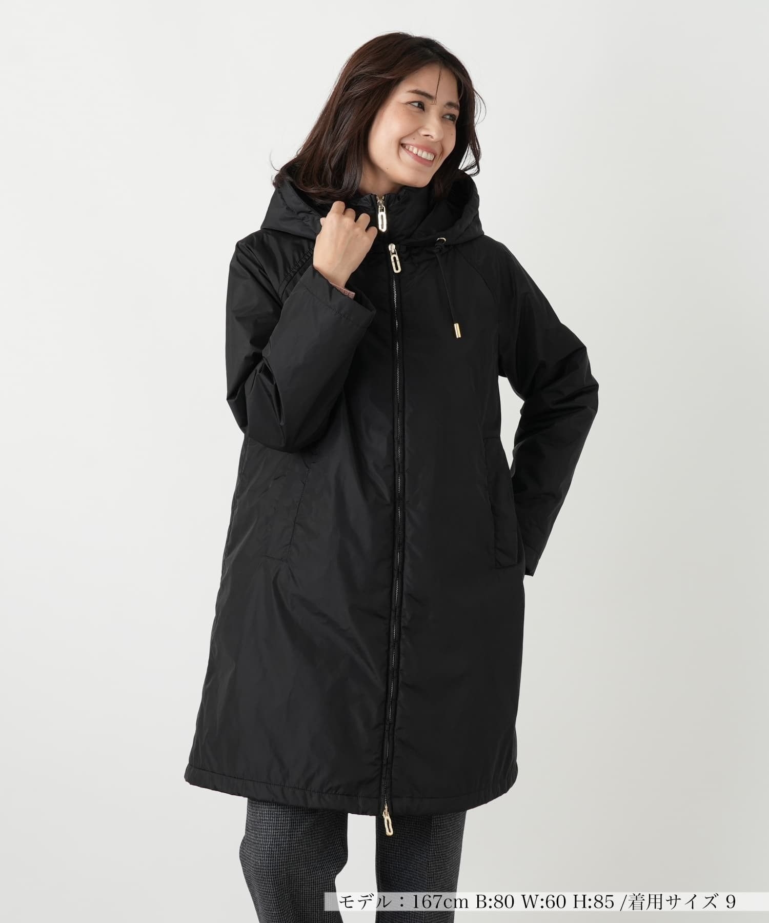 2WAYフーデッドジップコート|レリアン | レリアン公式オンラインストア