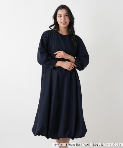 ピーコックモチーフワンピース【プラス企画】|レリアン プラスハウス