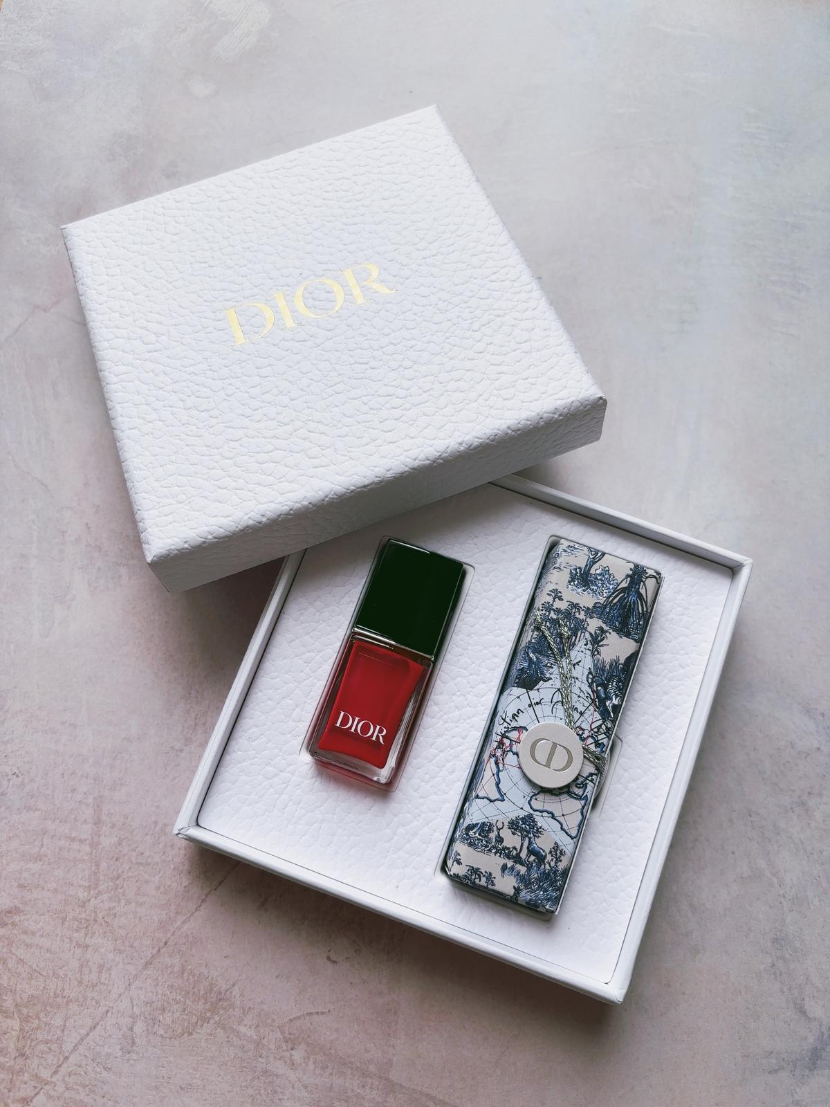 DIOR】リップ現品だけでなくミニマニキュアまで！？鮮やかなレッドが