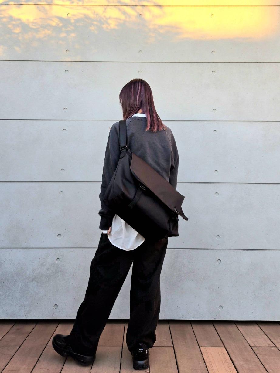 STANDARD MESSENGER BAG (M) CORDURA 305P | Manhattan Portage BLACK