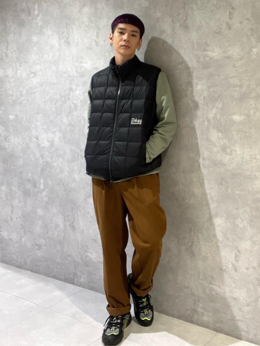 Reversible Down Vest TAION | NaOkI | Manhattan Portage | 172cm