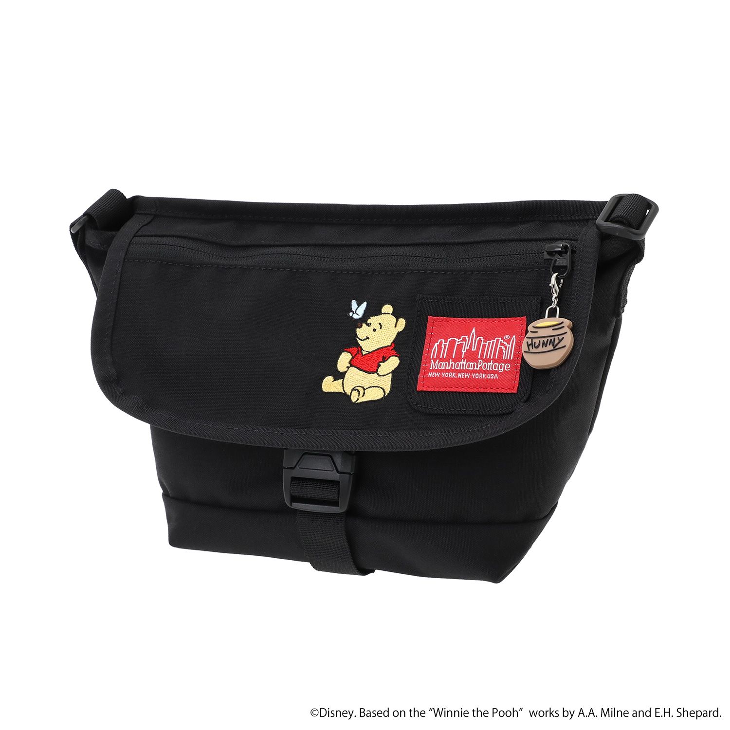 NYLON MESSENGER BAG (XS) FZP 500D CORDURA 25 / POOH | Manhattan
