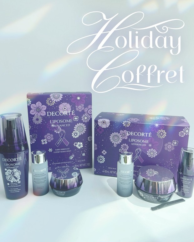 コスメデコルテの“リポソーム”シリーズから2種のホリデー限定セットが