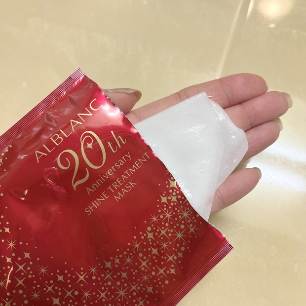 20周年を迎えたALBLANCから限定発売！1枚1,000円超えのシートマスクは