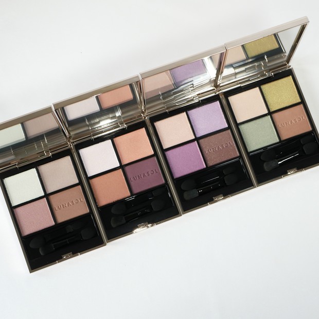 ルナソルアイシャドウ】8/8アイカラーレーションNの新色&限定色が登場