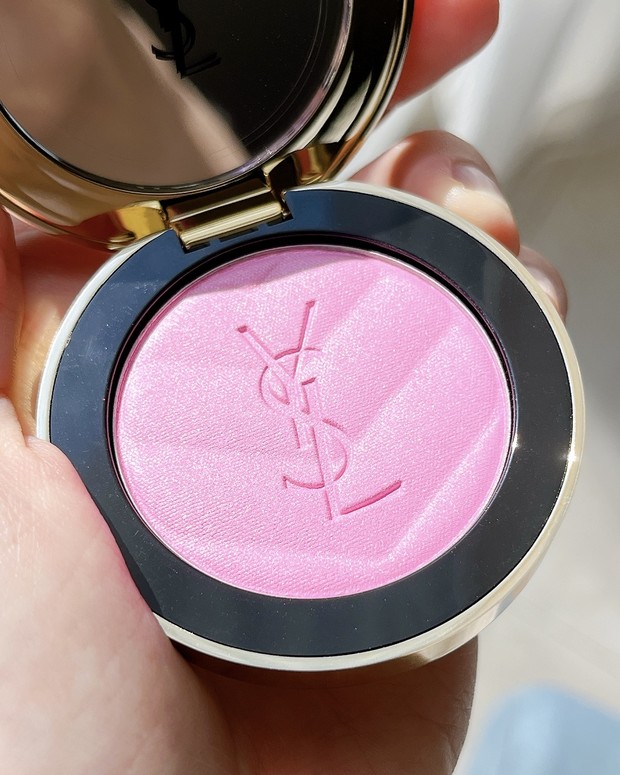 2025年新作】YSL メイクミーブラッシュ パウダー 42 ブルベ必見な