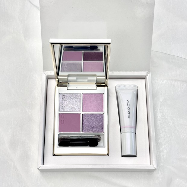 SUQQU2025クリスマスコフレ】全色スウォッチ＆レビュー｜ブルベ視点で