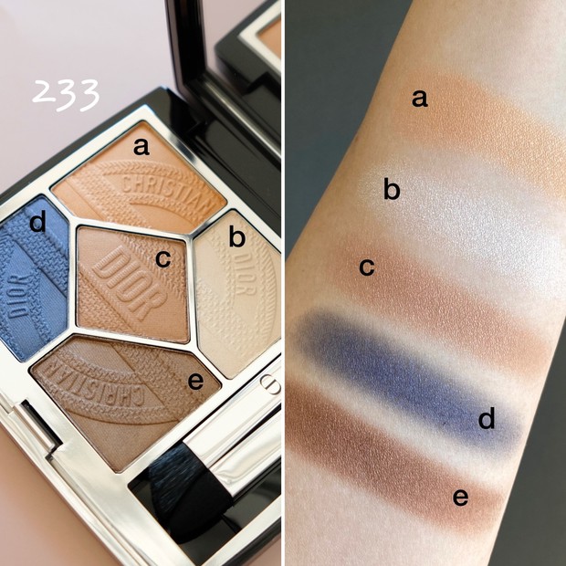 夏コスメ2023】ディオールの夏新色をスウォッチ！ 人気アイシャドウ