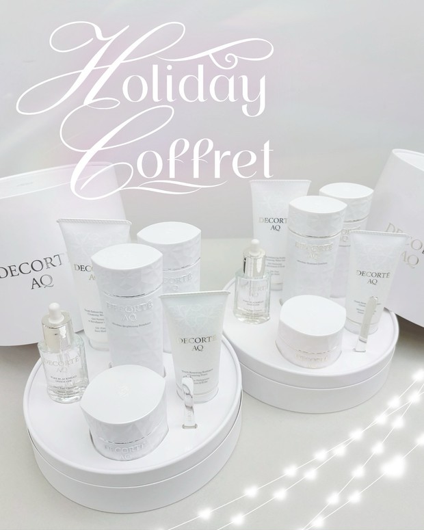 コスメデコルテ「AQ」から限定コフレ2種が登場！ 毛穴美容液オイルも