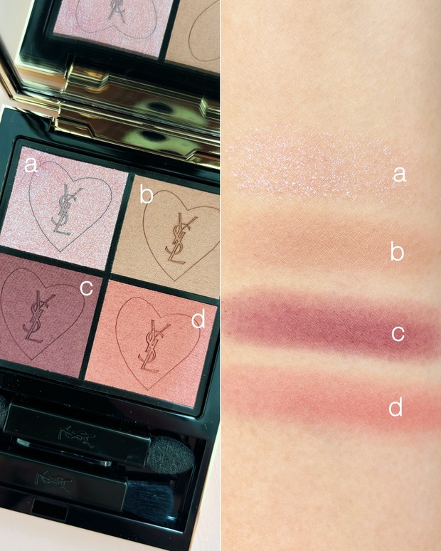 YSL「クチュール ミニ クラッチ」の春限定色をスウォッチ！ 可愛い