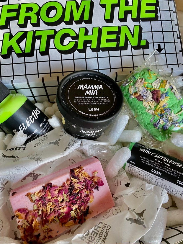作りたてを直送のLUSHのサブスクは実用とワクワク感・季節感が満載