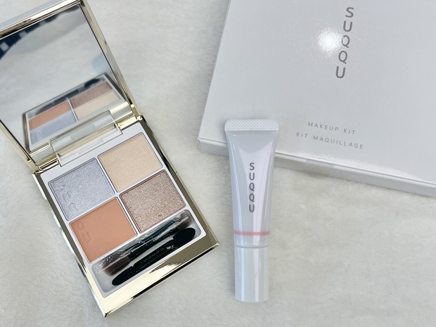 SUQQUホリデーコレクション2025】イエベ春がレビュー！メイクアップ