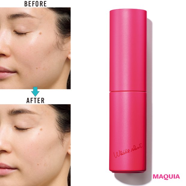 頬のシミに変化あり！ ポーラ「ホワイトショット フェイシャルセラム