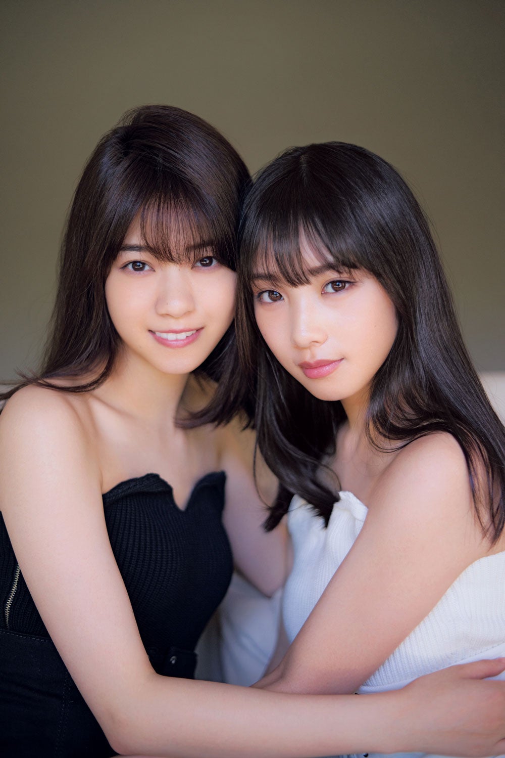 乃木坂46西野七瀬＆与田祐希、白黒ドレスで華やか2ショット「美少女お