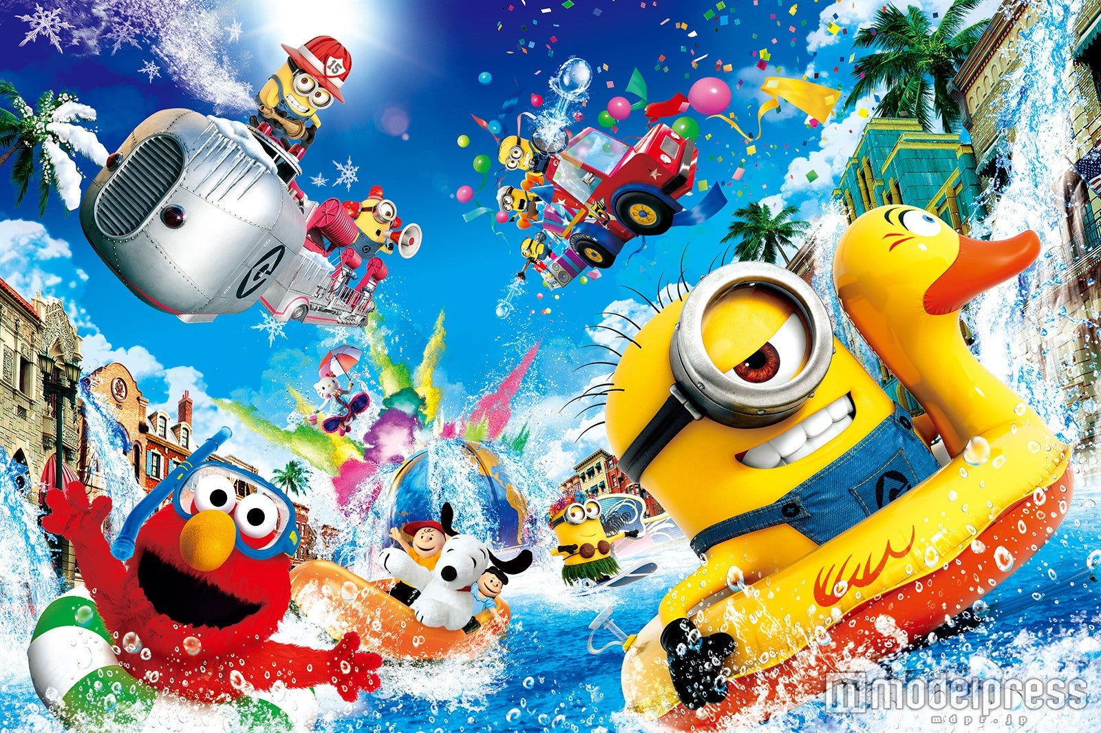 USJ、15周年夏イベント詳細発表 過去最大級のびしょ濡れサプライズも