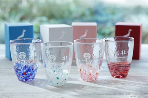 青森スタバ限定！「津軽びいどろ」登場 涼しげグラス4種をゲットして