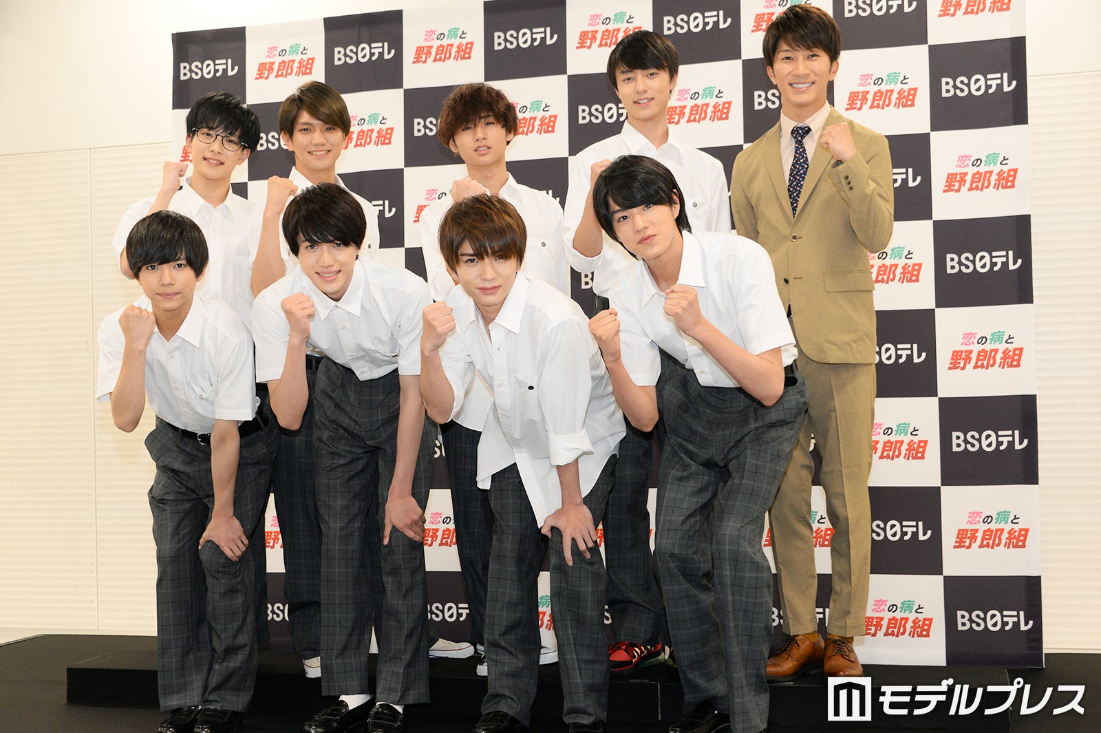 ジャニーズJr.主演「恋の病と野郎組」取材全文＞8人が男子高生に！個性