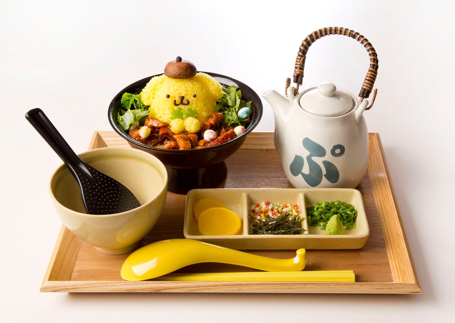 ポムポムプリンカフェ」が名古屋に みそカツやひつまぶしの限定ご当地