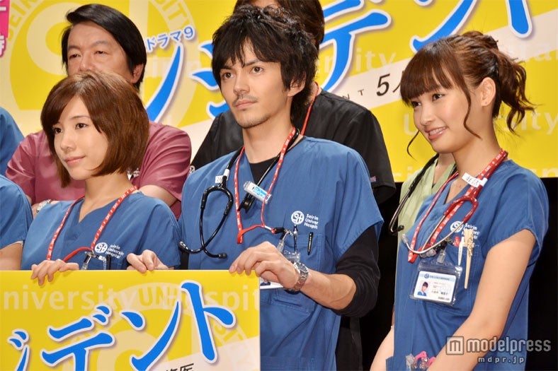 画像1/2) 仲里依紗＆NEWS増田貴久らが研修医に ドラマ「レジデント～5