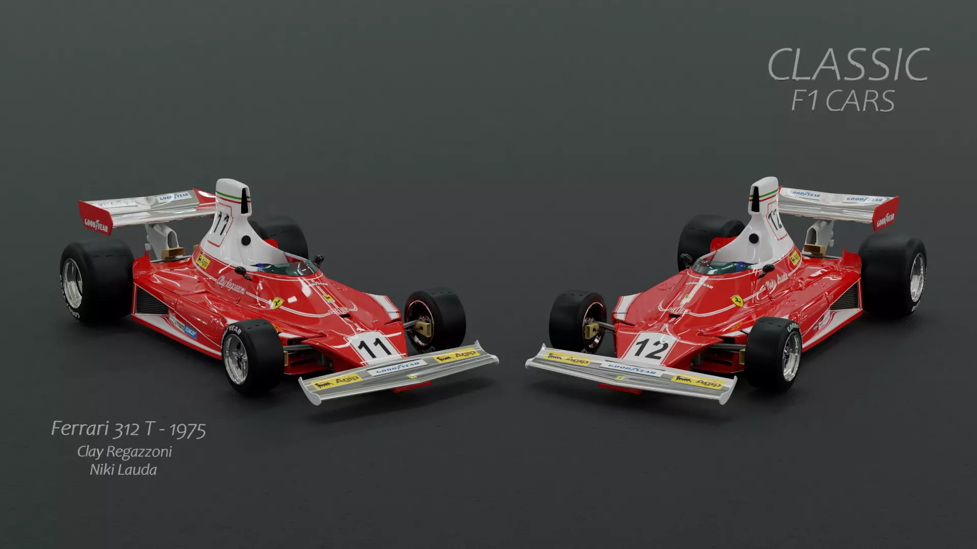Ferrari 312 T 3D model | CGTrader