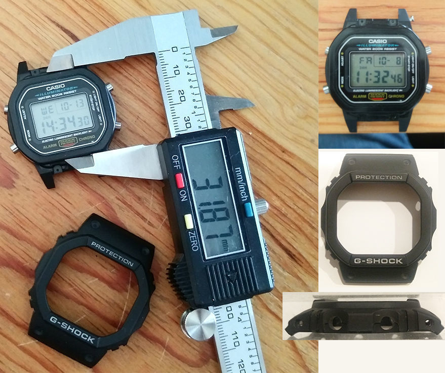 G Shock DW 5600 Case 3D model 3D printable | CGTrader
