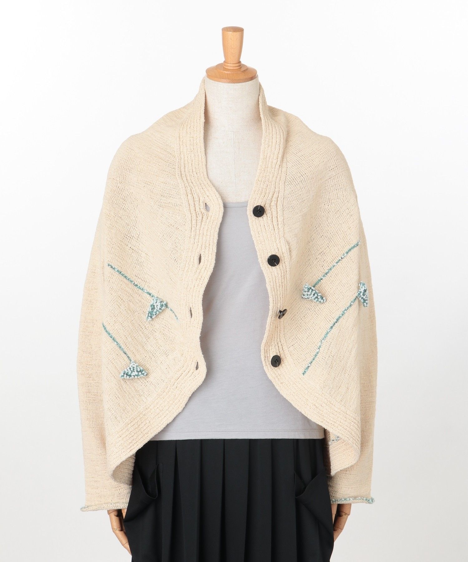 スラリット カーディガン|慈雨 | Sensounico ONLINE STORE