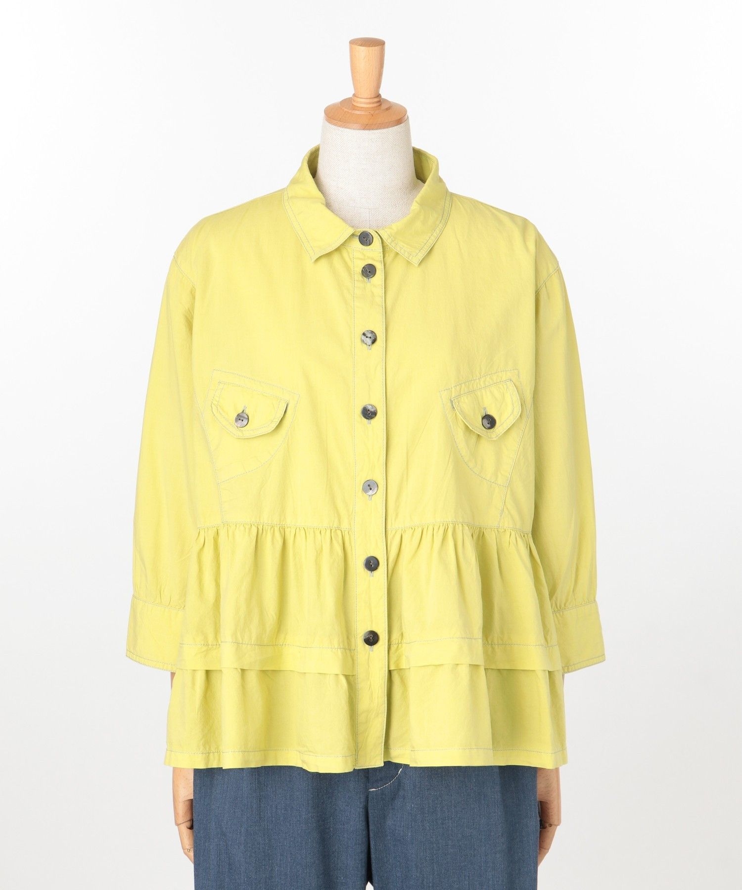 製品染めブラウス|Cube-Cube | Sensounico ONLINE STORE