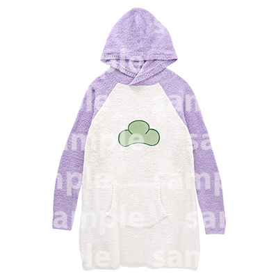 おそ松さん ラグラン松パーカー もこもこルームウェアver.（一松