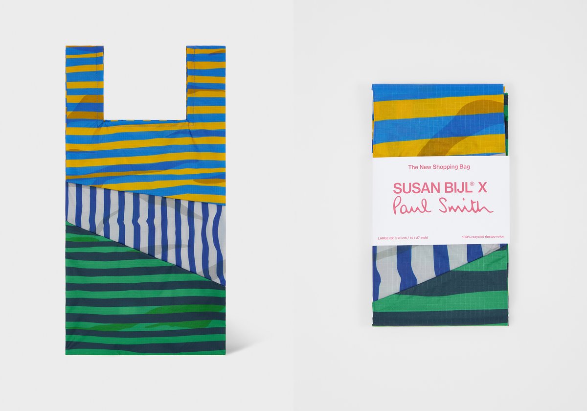 ポール・スミス】とサステイナブルブランドの【スーザンベル】による