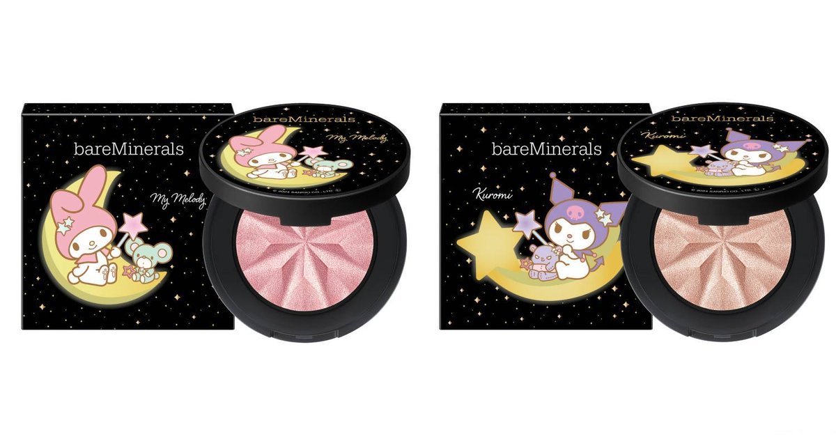 マイメロディ・クロミ×【ベアミネラル】コラボレーション再び！ 肌映え