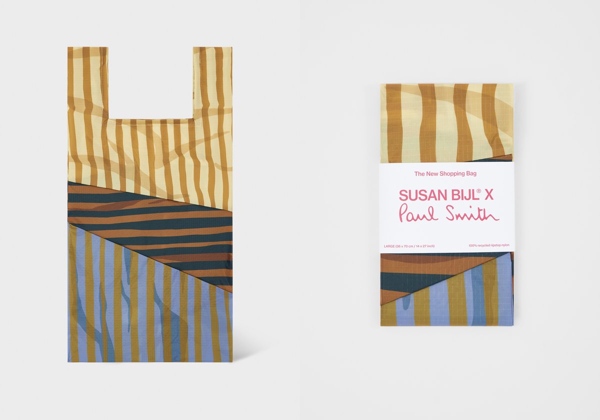 ポール・スミス】とサステイナブルブランドの【スーザンベル】による