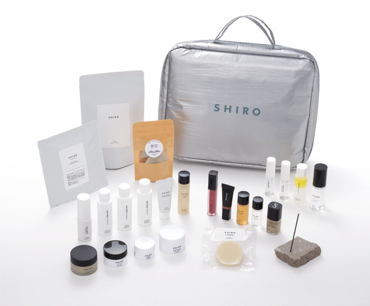 SHIRO】待望のアドベントカレンダーがトラベルポーチに入って初登場