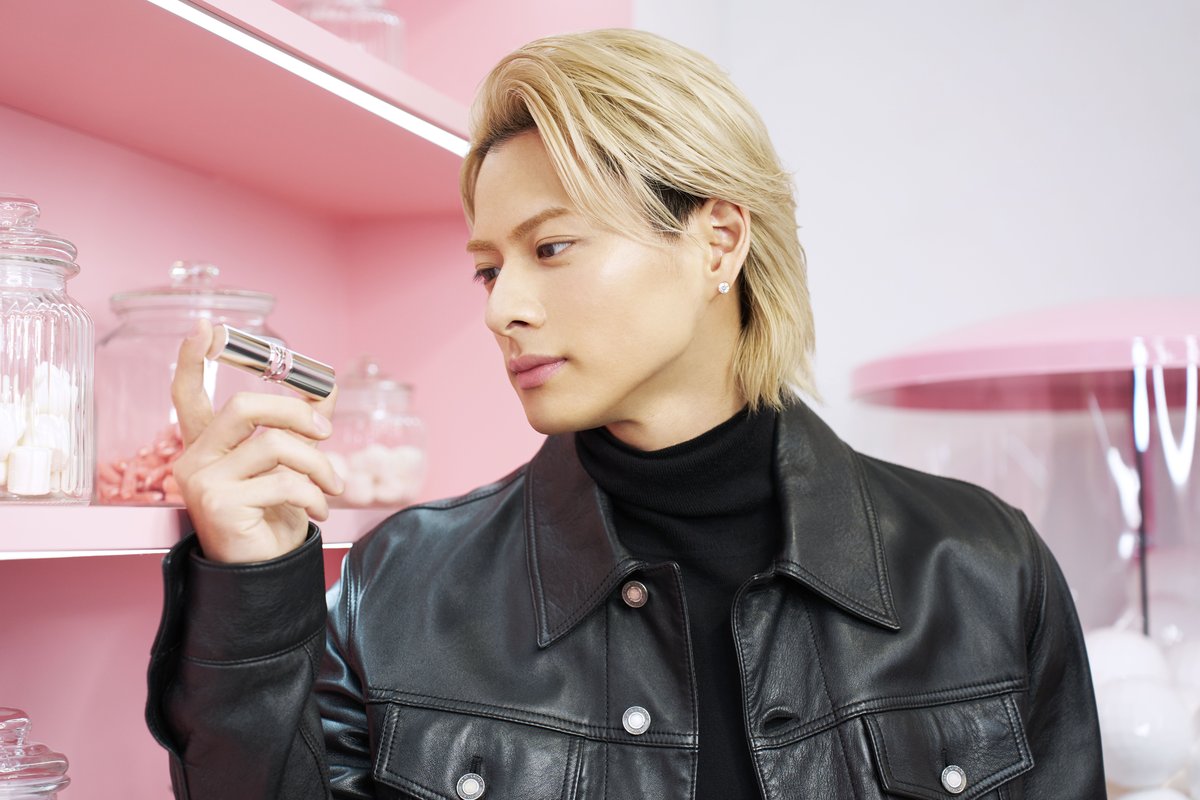 平野紫耀が【YSL】新リップのグローバルイベントに登場。本人使用